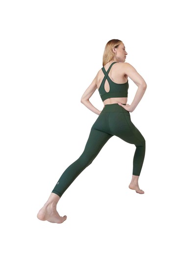 Sweaty Betty Summer Super Soft 7/8 Wrap Leg 8022 Yeşil