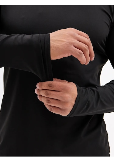 Uvın Rashguard Süveter Spor Temel Termal Süveter 325756416 Siyah