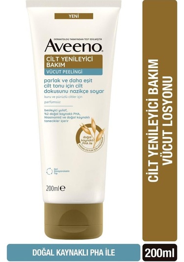Aveeno Cilt Yenileyici Bakım Vücut Peeling 200 ML