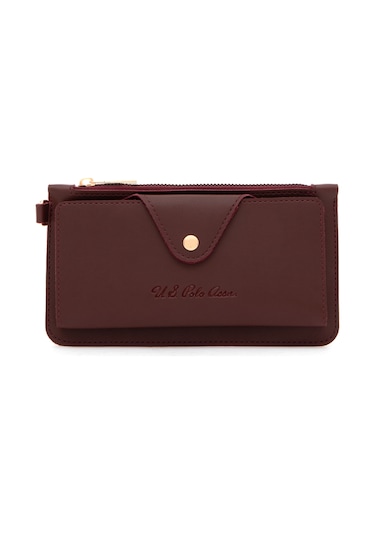 U.s. Polo Assn. Kadın Bordo Cüzdan 50316864-vr014 Bordo