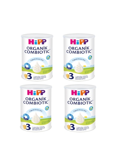 Hipp Organik Combiotic 3 Devam Sütü 350 G 4 Adet