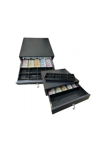 Dbpos M-415 Metal Para Çekmecesi 5 Gözlü Plastik Sürgü