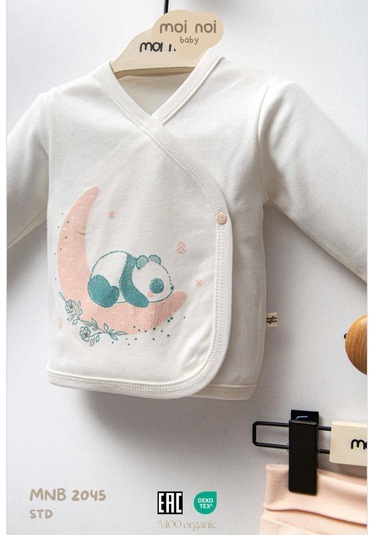 Moi Noi Baby Kız Bebek 5'li Hastane Çıkışı Set Çok Renkli