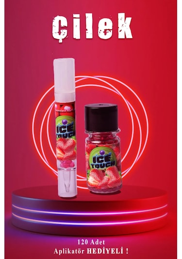 İce Touch Mentol Topu Çilek 120'li + Aplikatör