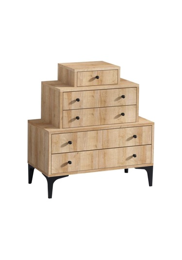 Decormet Gobi Şifonyer Safir Meşe Diğer