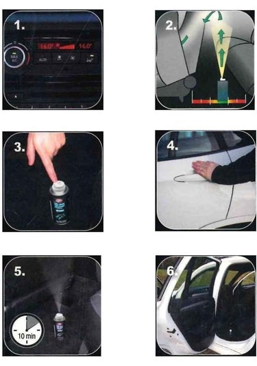 Stp Klima Temizlik & Koku Bombası 150ml.