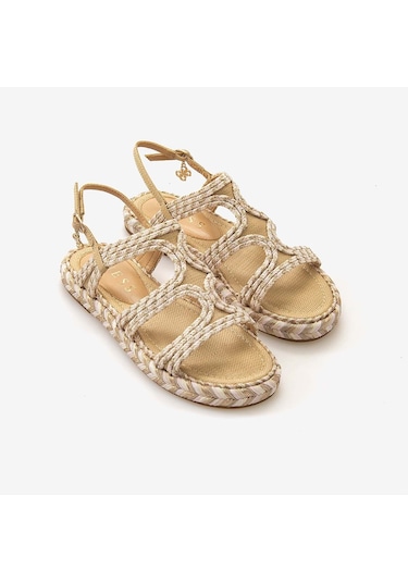 Guess Kalore Kadın Sandalet Fljklrfap03 Bej