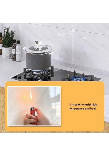 Su Geçirmez Seramik Görünümlü Duvar Çıkartması 3d Duvar Kağıdı Duvar Çıkartmaları Yatak Odası Mobilyaları Oda Mutfak Diğer