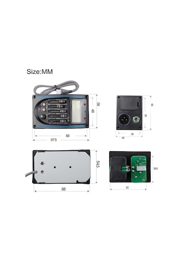 Prener Lc-5 Led Ekran Ekolayzer Seti