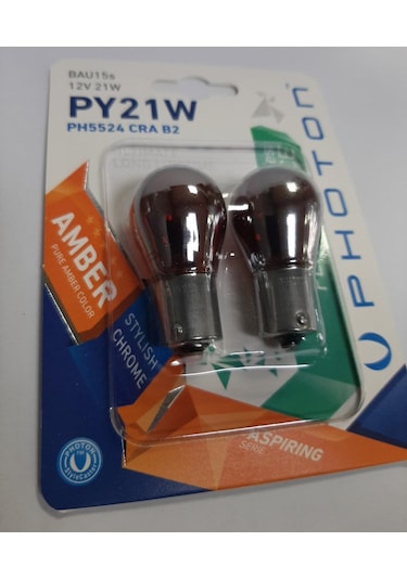 Yeni Photon Diadem Ampül Koyu Turuncu Amber Tek Duy Yakın Tırnak