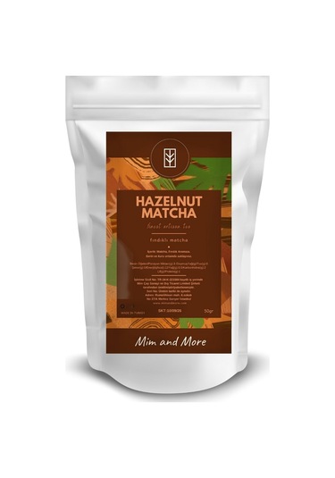 Mim and More Hazelnut Matcha Fındıklı Matcha 50 G
