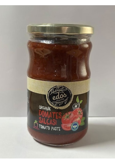 Edos Organik Tuzsuz Domates Salçası 650 G