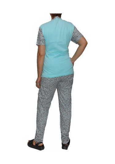 Kadın Pijama Takımı Okey Ladies Baskılı (555211375) Çok Renkli