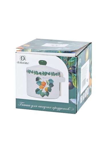 Dolomite "fruit Garden" Kaşıklı Dökme Gıda Saklama Kabı, 450 Ml 175831651