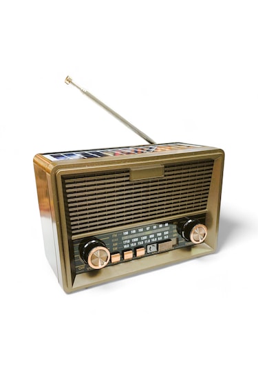 Royaltrend RT-569 Güneş Panelli Nostaljik Mini Radyo