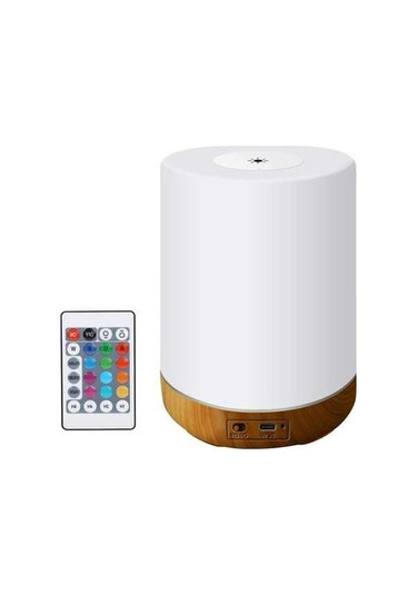 Pazly V6 Uzaktan Kumandalı Dokunmatik Beyaz Led Gece Lambası Diğer Diğer