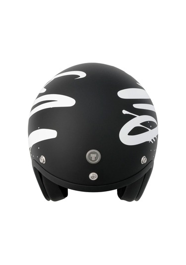 Torc T-50 Del Mar Wild One Açık Motosiklet Kaskı Mat Siyah Gri