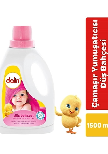 Dalin Düş Bahçesi Çamaşır Yumuşatıcısı 1500 ML 2 Adet Dalin Yumuşatıcı 1500 ML