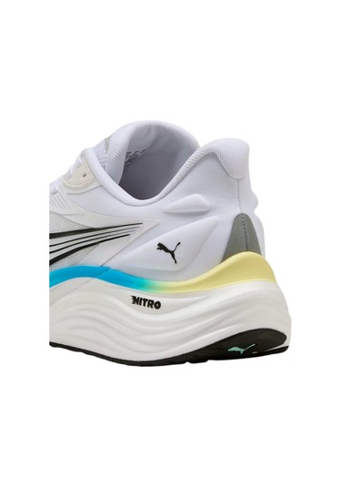 Puma Puma Electrify Nitro 4 Erkek Beyaz Yol Koşusu Ayakkabısı 8616 Beyaz