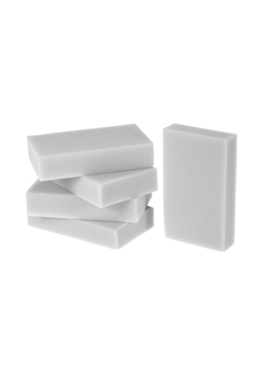 Ranyeek 10 Adet Gri Melamin Köpük Temizlik Sporu 10x6x2cm - Yüksek Emici, Yağ Ve Lekelerden Etkili Temizleme, Çok Amaçlı Kullanım