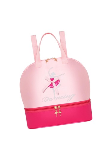 Suntek Bale Dans Sırt Çantası Sporları Seyahatleri İçin Pembe Gül Kırmızı