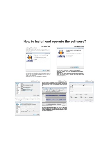 Flybuy Taşınabilir Usb Kaset Çalar - Mp3/cd Dönüştürücü, Bilgisayar Uyumlu, Stereo Ses, Kolay Kullanım