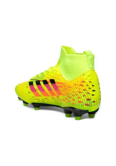 Lalıga Super Mercury Bilekli Çoraplı Krampon Futbol Ayakkabısı L-575-kr Sarı