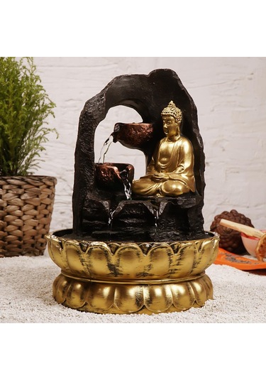 Zen Saraswati Temalı Su Şelalasi