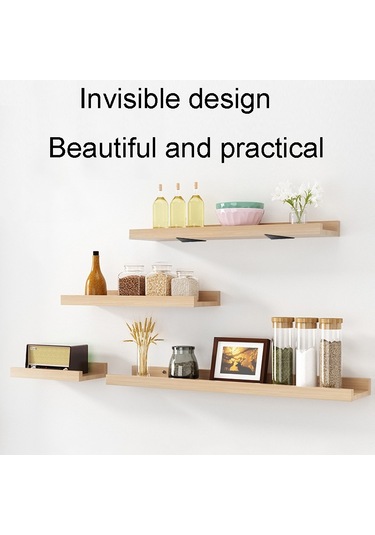 Sones Yük Taşıyan Görünmez Üçgen Braket Duvar Raf Braketi Vidalarla, Özellikler: 140x130mm Siyah