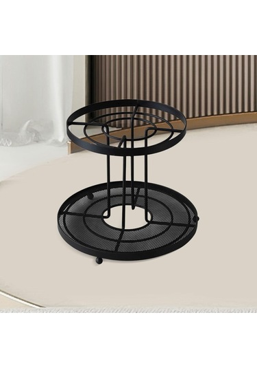 Homyl Ev Eğlencesi Için Şık Cam İçecek Dispenseri Standı Siyah