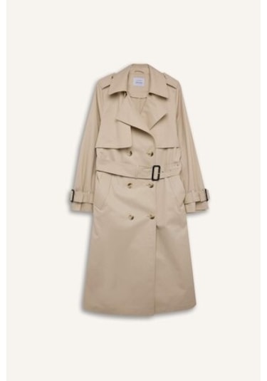 DeFacto Uzun Trençkot Kruvaze Yaka Düğmeli Cepli Kemerli Apoletli D5755AX25SPER238 Ekru DeFacto Uzun Trençkot Kruvaze Yaka Düğmeli Cepli Kemerli Apoletli D5755AX25SPER238 Ekru