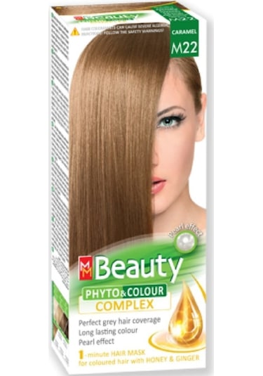 Beauty M22 Saç Boyası (Açık Kumral Karamel)