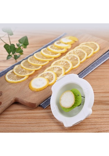 Yaozixa Paslanmaz Çelik Mutfak Dilimleyici - 5 Bıçaklı Ayarlanabilir Sebze Ve Peynir Rendeleyici Yeşil