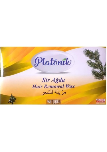 Platonik Naturel Sarı Kalıp Sir Ağda 400 G x 3
