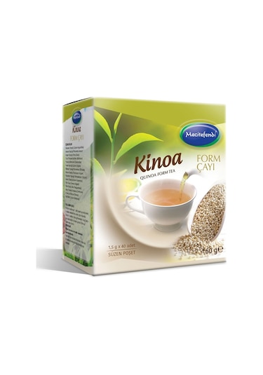 Mecitefendi Kinoa Form Bitki Süzen Poşet Çay 40 x 1.5 G