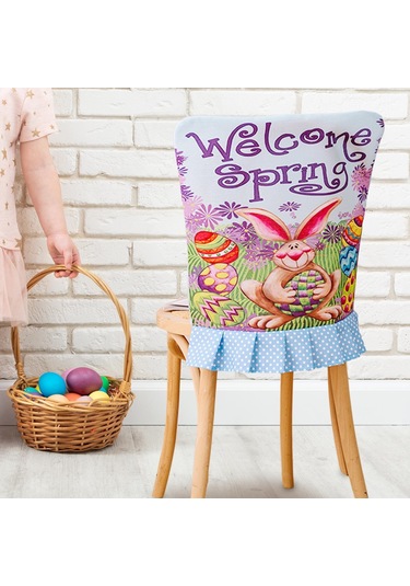 Suntek Ziyafet Partisi Daire Stil A Için Paskalya Sandalye Arka