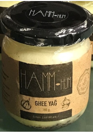 Hamm-Hum Siyah Sarımsaklı Ghee Yağ 180 G