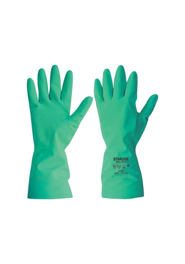 Kimyasal Dayanıklı Nitril Eldiven Starline 1513 En 374 388 Stl Asit Baz Yağlara Kaplama