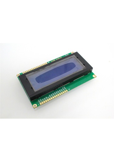 20x4 LCD Ekran 2004 HD44780 – Endüstriyel/CNC Kontrol Paneli Mavi STN 5V SDCB2004-01