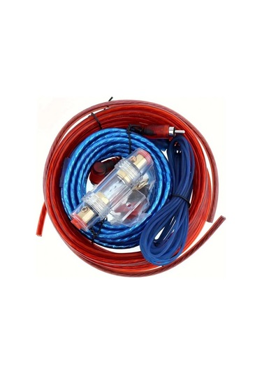 Xuweiwei 10g Amplifikatör Bağlantı Kiti Subwoofer Araba Ses Sistemi Güncelleme Güç Kablosu Hoparlör Tel Seti