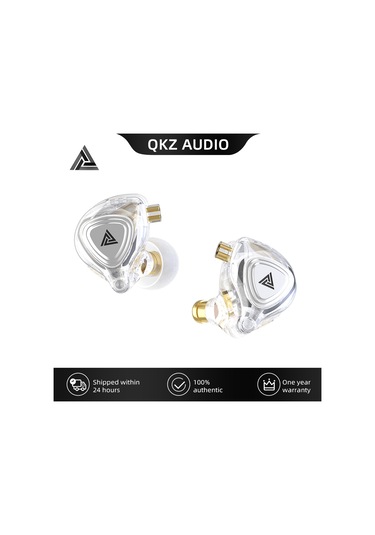 Mufunye Qkz Zx3 Spor Kulaklığı - 10mm Dinamik Sürücü, 3.5mm Jack, Kulak Askılı, 109db Hassasiyet Zx3