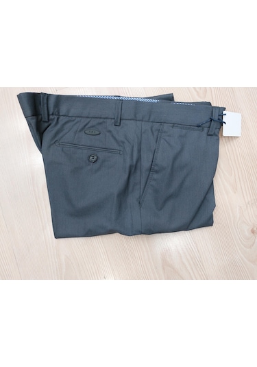 ARG Pantolon Arg Comfort Pamuklu Keten Pantolon Gri