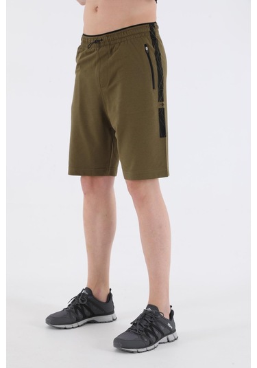 Maraton Sportswear Regular Erkek Basic Zeytin Şort 21042-zeytin Zeytin Yeşili