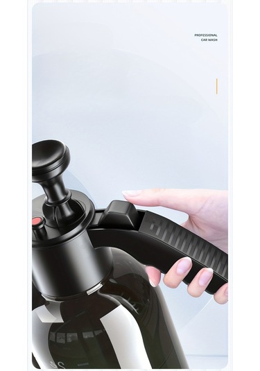 Tcherchı 2 L El Tipi Yüksek Basınçlı Plastik Bahçe Sulama Kabı Siyah