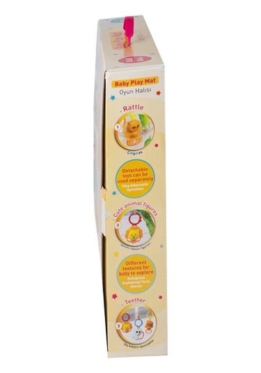Babies Baby Play Neşeli Dostlar 63X80 Cm Çıngıraklı Oyun Halısı