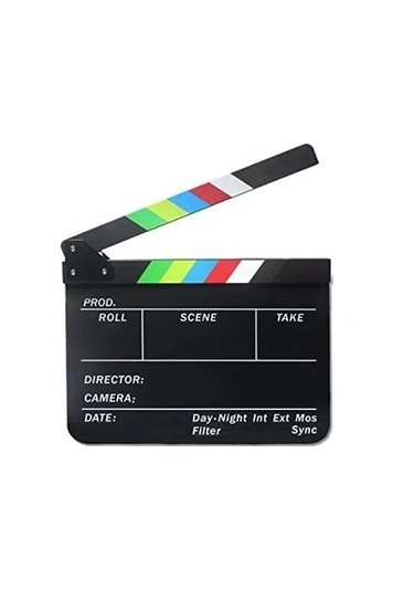 Andoer Ca-fcb Renkli Yönetmen Tahtası Siyah D9502