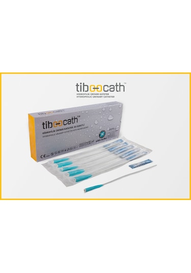 Tiboocath-Tak Hidrofilik Kendinden Kayganlaştırıcılı Sonda 30 Adet No 16 - 20 CM