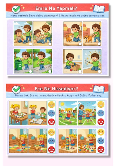 3 Yaş Etkinlik Seti 4 Kitap Bir Arada