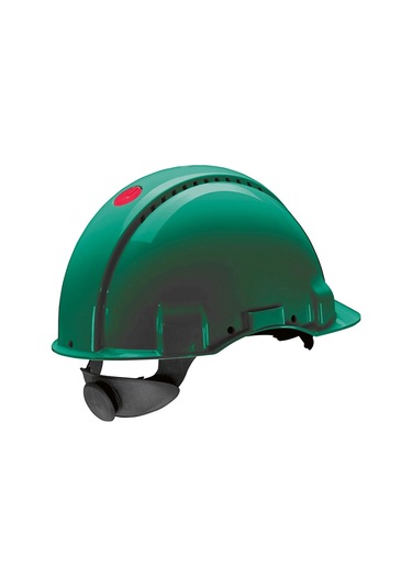 3m Yeşil Havalandırmalı Vidalı Baret