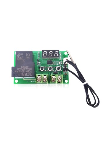 Zfx-w1209a 30a Dijital Sıcaklık Kontrol Kartı Mikro Elektronik Yüksek Doğruluk Ntc Sensörü Sıcaklık Kontrol Termostat Paneli Su Geçirmez Prob İle